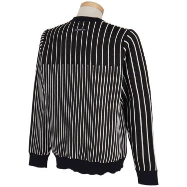 パーリーゲイツ PEARLY GATES　メンズ ストライプ柄 長袖 クルーネック セーター 053-5170301　2025年モデル 詳細6