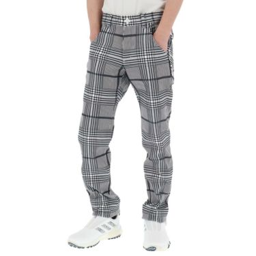 パーリーゲイツ PEARLY GATES　メンズ TEXBRID ヘリンボンジャガードチェック柄 ロングパンツ 053-5131205　2025年モデル 詳細2