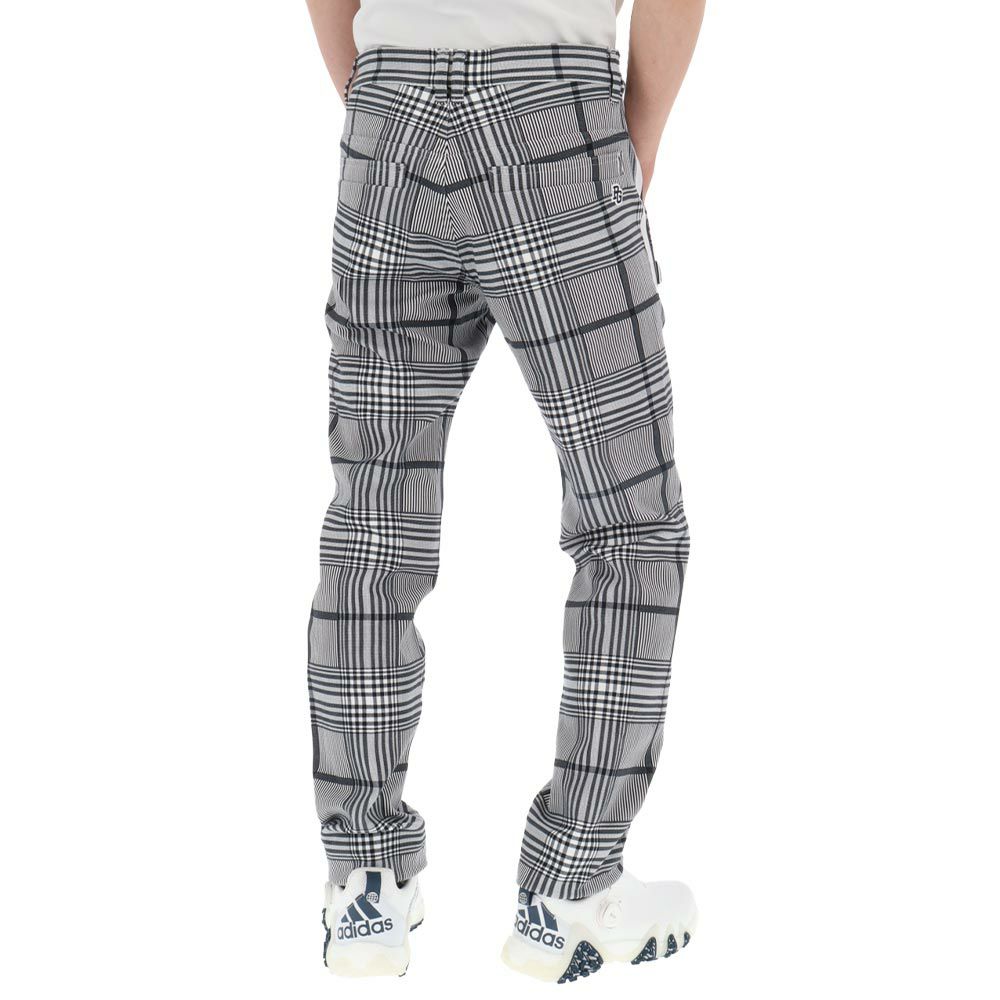 パーリーゲイツ PEARLY GATES　メンズ TEXBRID ヘリンボンジャガードチェック柄 ロングパンツ 053-5131205　2025年モデル 詳細3