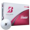 ブリヂストン　スーパーストレート 2025年モデル　ゴルフボール 1ダース（12球入り） ホワイト 詳細1