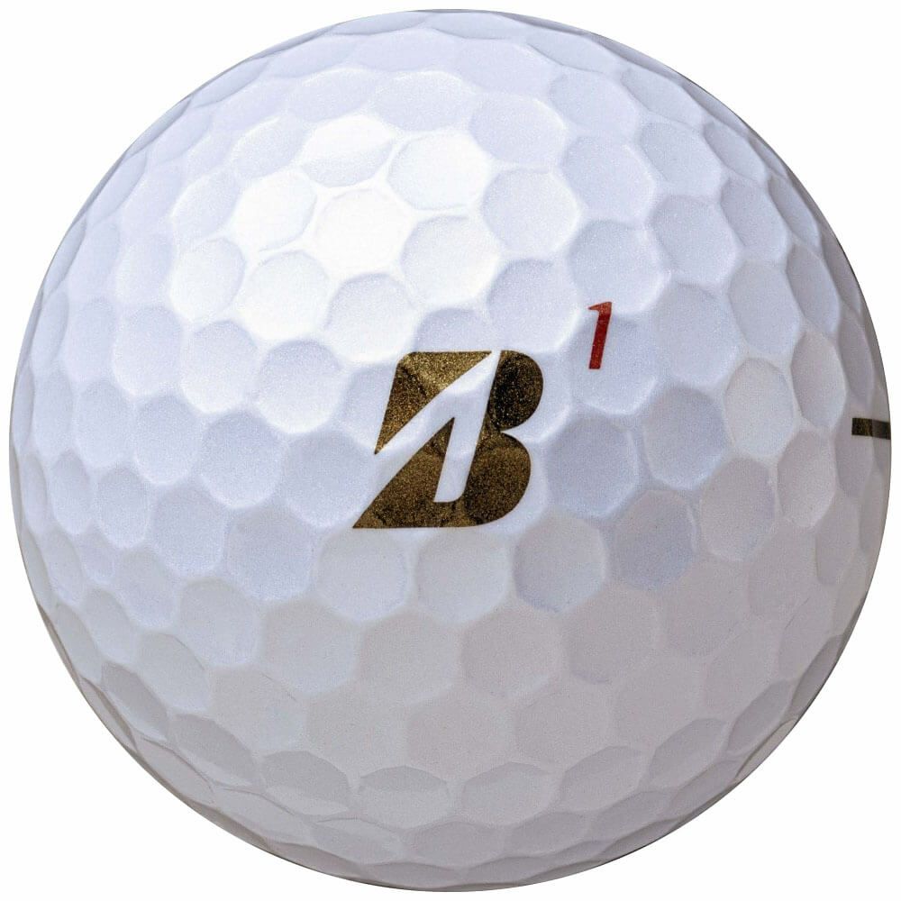 ブリヂストン　スーパーストレート 2025年モデル　ゴルフボール 1ダース（12球入り） パールホワイト 詳細1