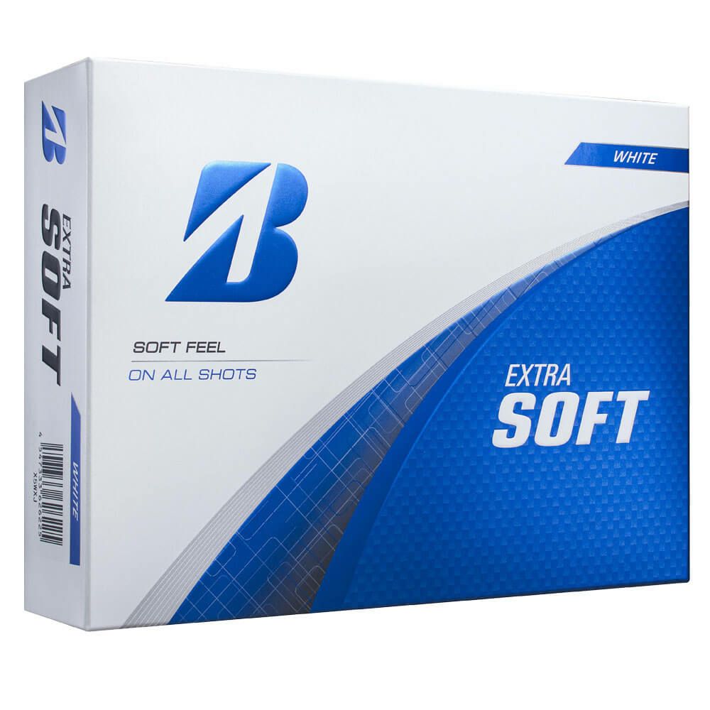 ブリヂストン　エクストラソフト 2025年モデル　ゴルフボール 1ダース（12球入り）　ホワイト 詳細1