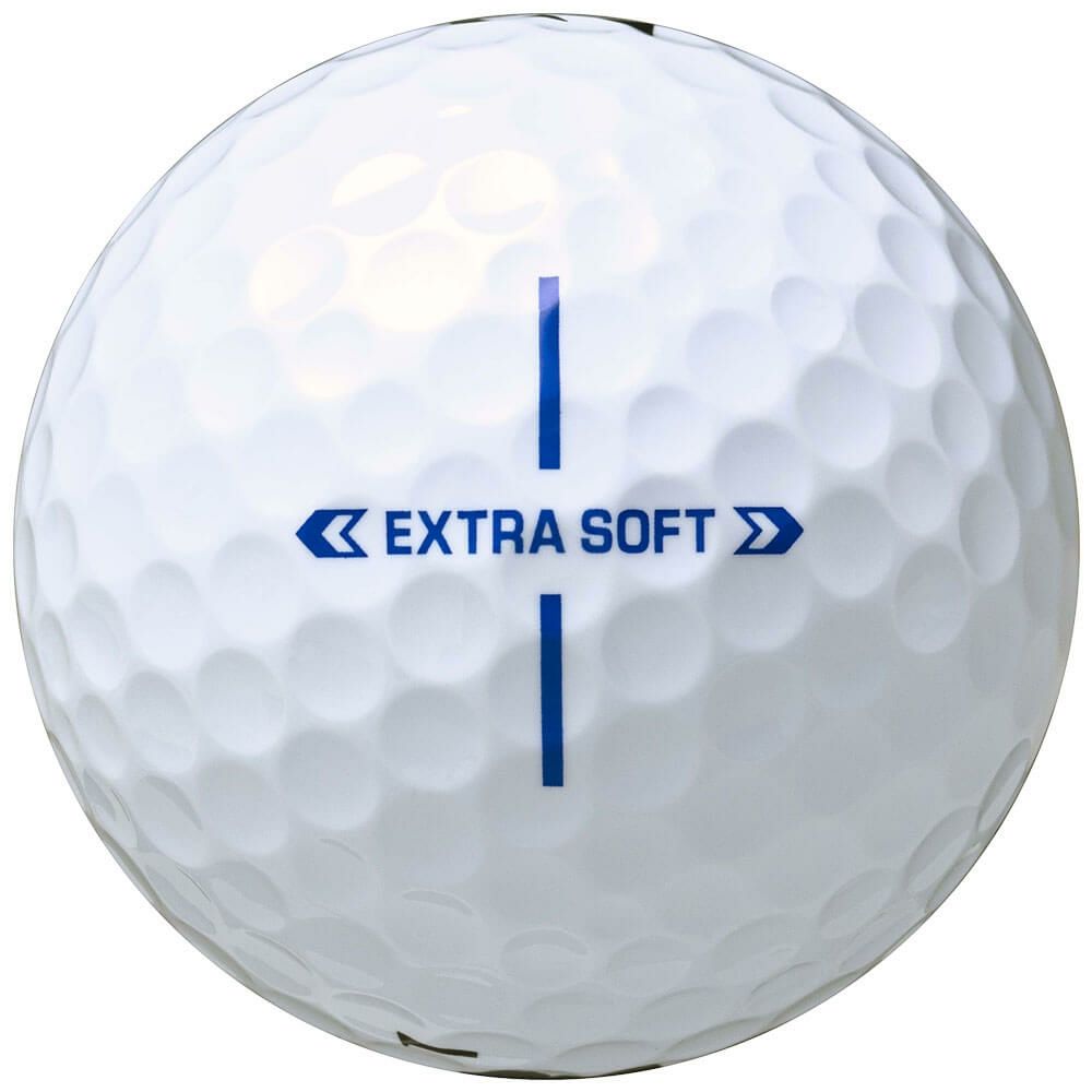 ブリヂストン　エクストラソフト 2025年モデル　ゴルフボール 1ダース（12球入り）　ホワイト 詳細1