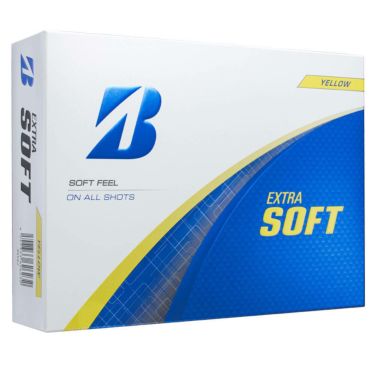 ブリヂストン　エクストラソフト 2025年モデル　ゴルフボール 1ダース（12球入り）　イエロー 詳細1