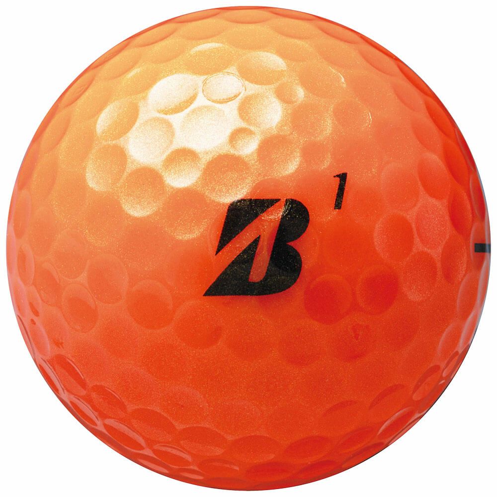 ブリヂストン　エクストラソフト 2025年モデル　ゴルフボール 1ダース（12球入り）　オレンジ 詳細1