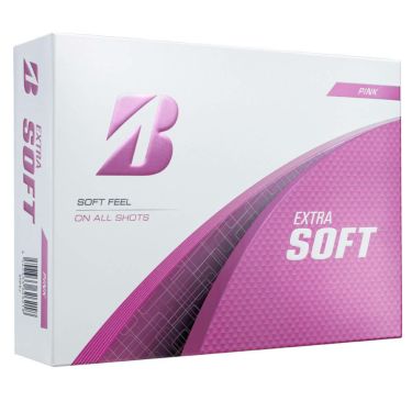 ブリヂストン　エクストラソフト 2025年モデル　ゴルフボール 1ダース（12球入り）　ピンク 詳細1