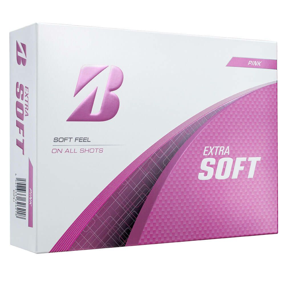 ブリヂストン　エクストラソフト 2025年モデル　ゴルフボール 1ダース（12球入り）　ピンク 詳細1