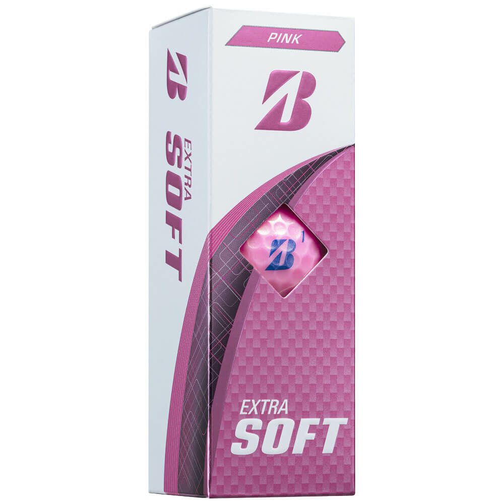 ブリヂストン　エクストラソフト 2025年モデル　ゴルフボール 1ダース（12球入り）　ピンク 詳細1