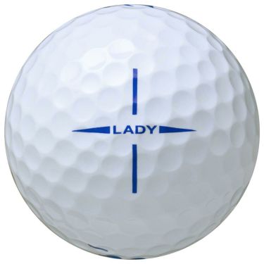 ブリヂストン　レディ 2025年モデル ゴルフボール 1ダース（12球入り）　ホワイト 詳細1
