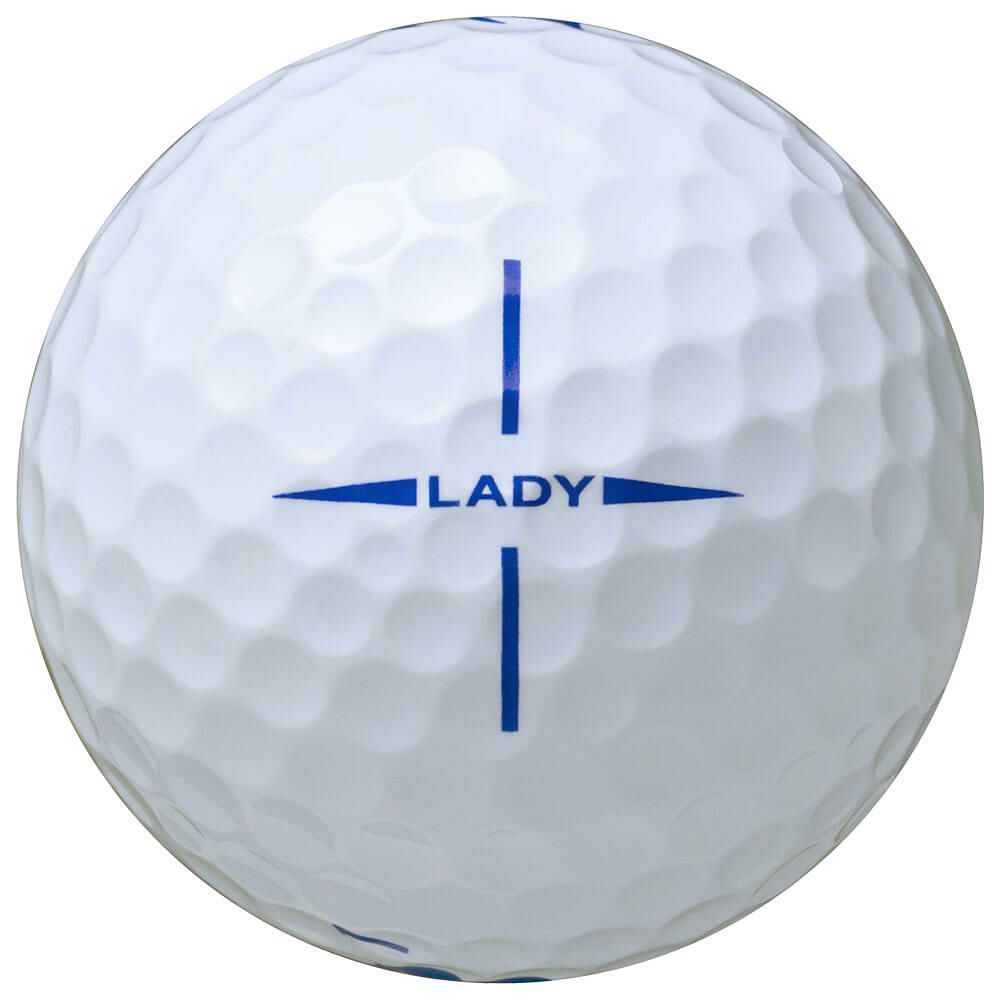 ブリヂストン　レディ 2025年モデル ゴルフボール 1ダース（12球入り）　ホワイト 詳細1