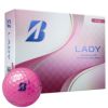 ブリヂストン　レディ 2025年モデル ゴルフボール 1ダース（12球入り）　ピンク 詳細1