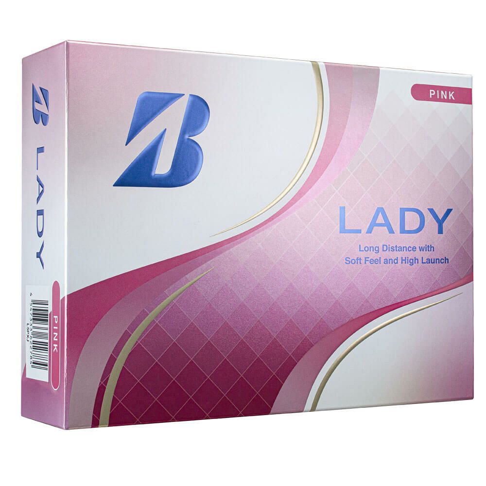 ブリヂストン　レディ 2025年モデル ゴルフボール 1ダース（12球入り）　ピンク 詳細1