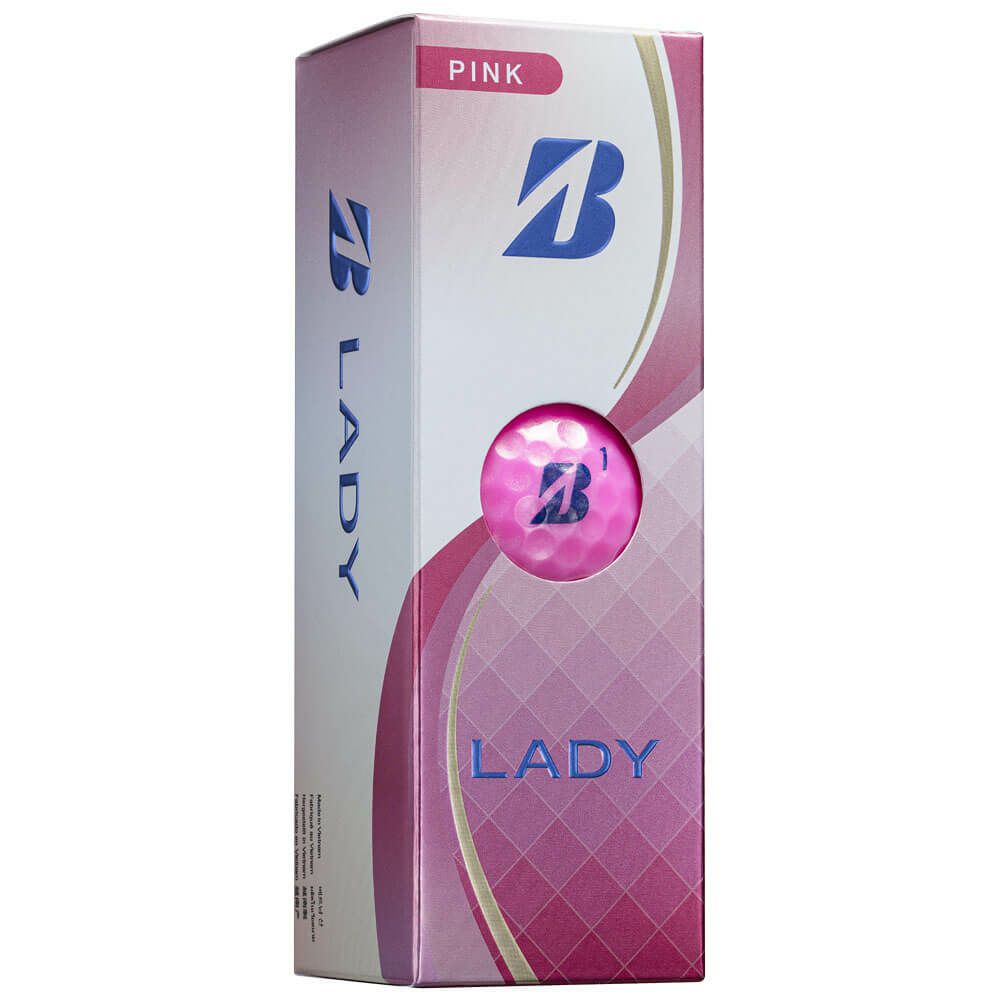 ブリヂストン　レディ 2025年モデル ゴルフボール 1ダース（12球入り）　ピンク 詳細1