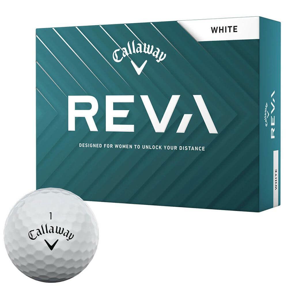 キャロウェイ　レヴァ 2025年モデル　ゴルフボール　1ダース（12球入り）　ホワイト 詳細1