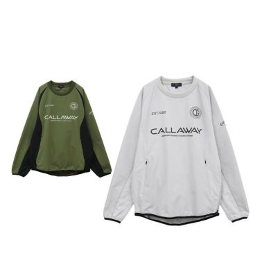 キャロウェイ Callaway　メンズ 8WAY ストレッチ クルーネック 長袖 ブルゾン C25115101　2025年モデル 詳細1