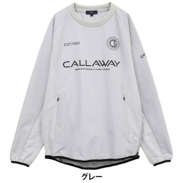 キャロウェイ Callaway　メンズ 8WAY ストレッチ クルーネック 長袖 ブルゾン C25115101　2025年モデル 詳細1