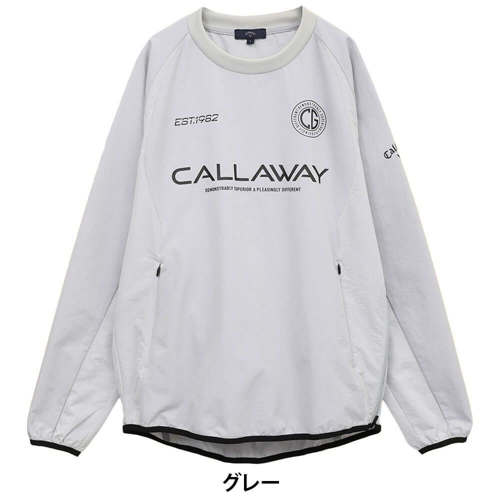 キャロウェイ Callaway　メンズ 8WAY ストレッチ クルーネック 長袖 ブルゾン C25115101　2025年モデル 詳細1