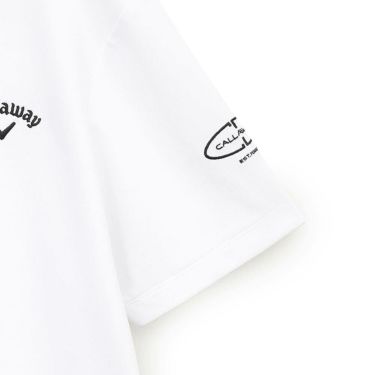 キャロウェイ Callaway　メンズ 鹿の子 半袖 ポロシャツ C25134100　2025年モデル 詳細1