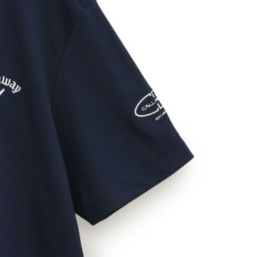 キャロウェイ Callaway　メンズ 鹿の子 半袖 ポロシャツ C25134100　2025年モデル 詳細1