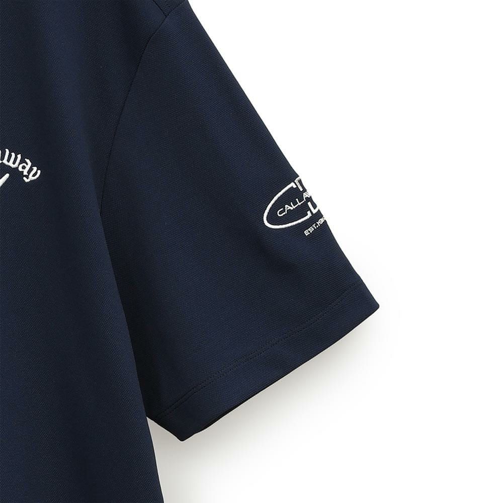 キャロウェイ Callaway　メンズ 鹿の子 半袖 ポロシャツ C25134100　2025年モデル 詳細1