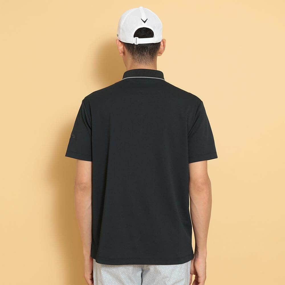 キャロウェイ Callaway　メンズ ロゴデザイン 半袖 ポロシャツ C25134101　2025年モデル 詳細1