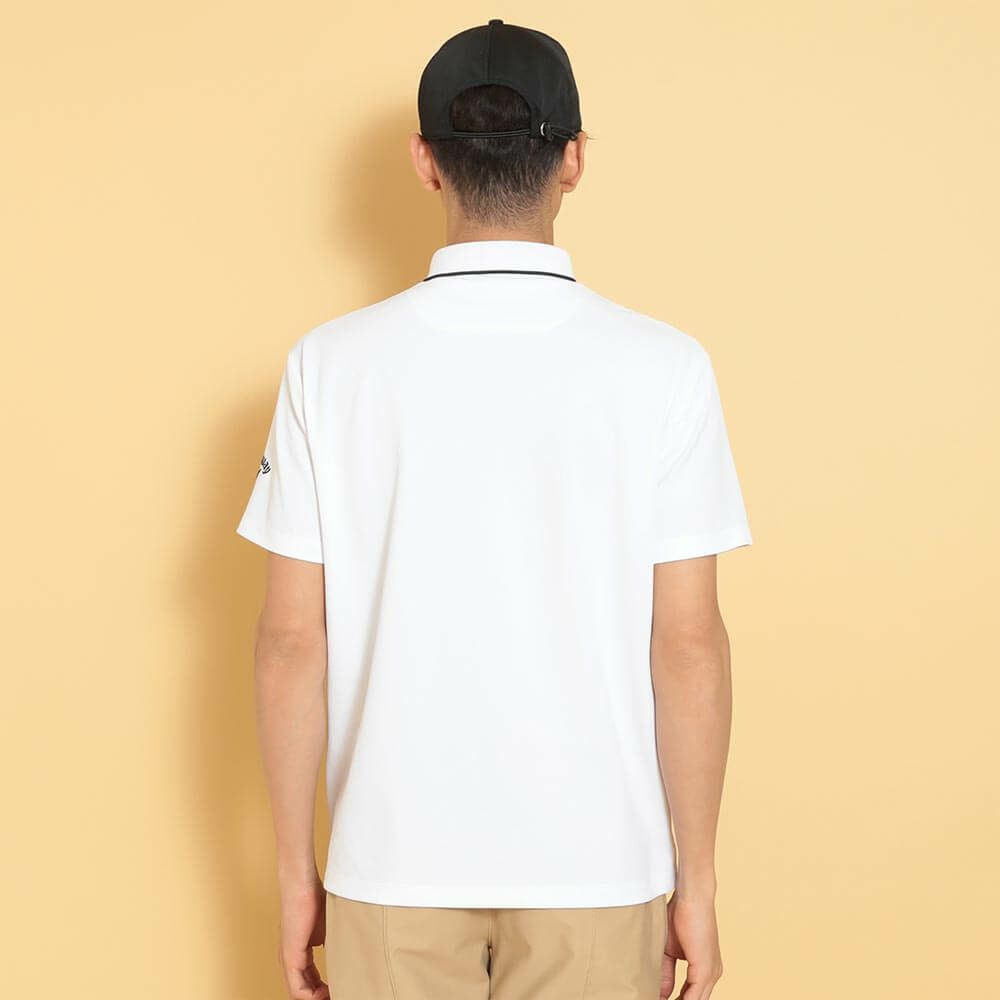 キャロウェイ Callaway　メンズ ロゴデザイン 半袖 ポロシャツ C25134101　2025年モデル 詳細1