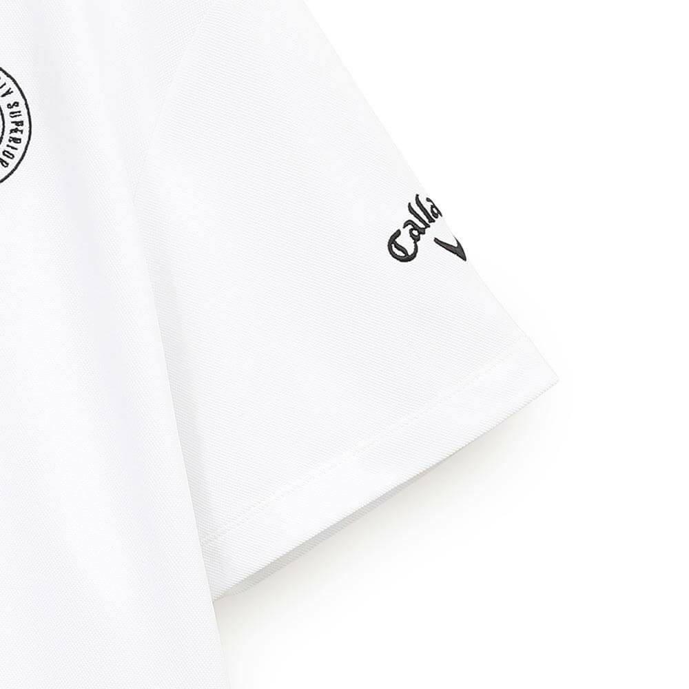 キャロウェイ Callaway　メンズ ロゴデザイン 半袖 ポロシャツ C25134101　2025年モデル 詳細1