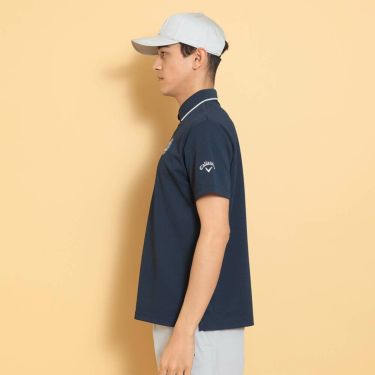 キャロウェイ Callaway　メンズ ロゴデザイン 半袖 ポロシャツ C25134101　2025年モデル 詳細1