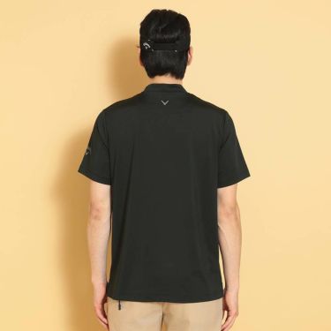 キャロウェイ Callaway　メンズ ストレッチスムース 半袖 モックネックシャツ C25134105　2025年モデル 詳細1