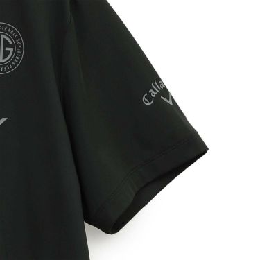 キャロウェイ Callaway　メンズ ストレッチスムース 半袖 モックネックシャツ C25134105　2025年モデル 詳細1