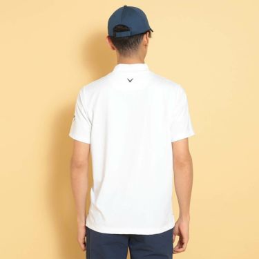 キャロウェイ Callaway　メンズ ストレッチスムース 半袖 モックネックシャツ C25134105　2025年モデル 詳細1