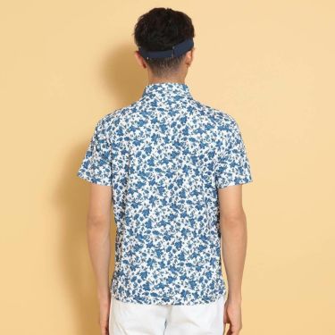 キャロウェイ Callaway　メンズ フラワープリント 半袖 ポロシャツ C25134112　2025年モデル 詳細1