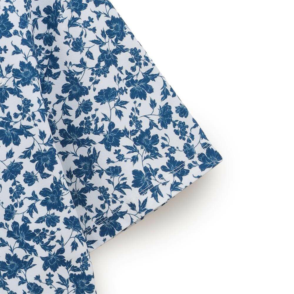 キャロウェイ Callaway　メンズ フラワープリント 半袖 ポロシャツ C25134112　2025年モデル 詳細1