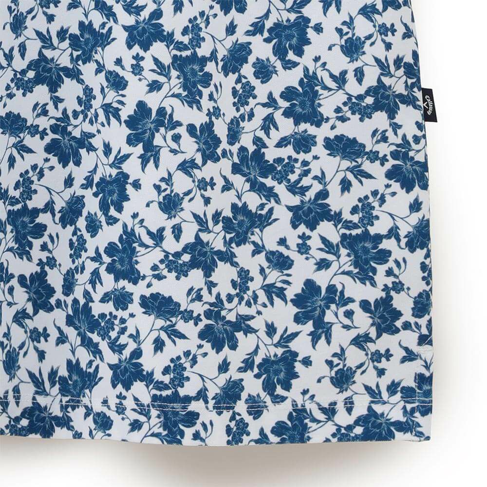 キャロウェイ Callaway　メンズ フラワープリント 半袖 ポロシャツ C25134112　2025年モデル 詳細1