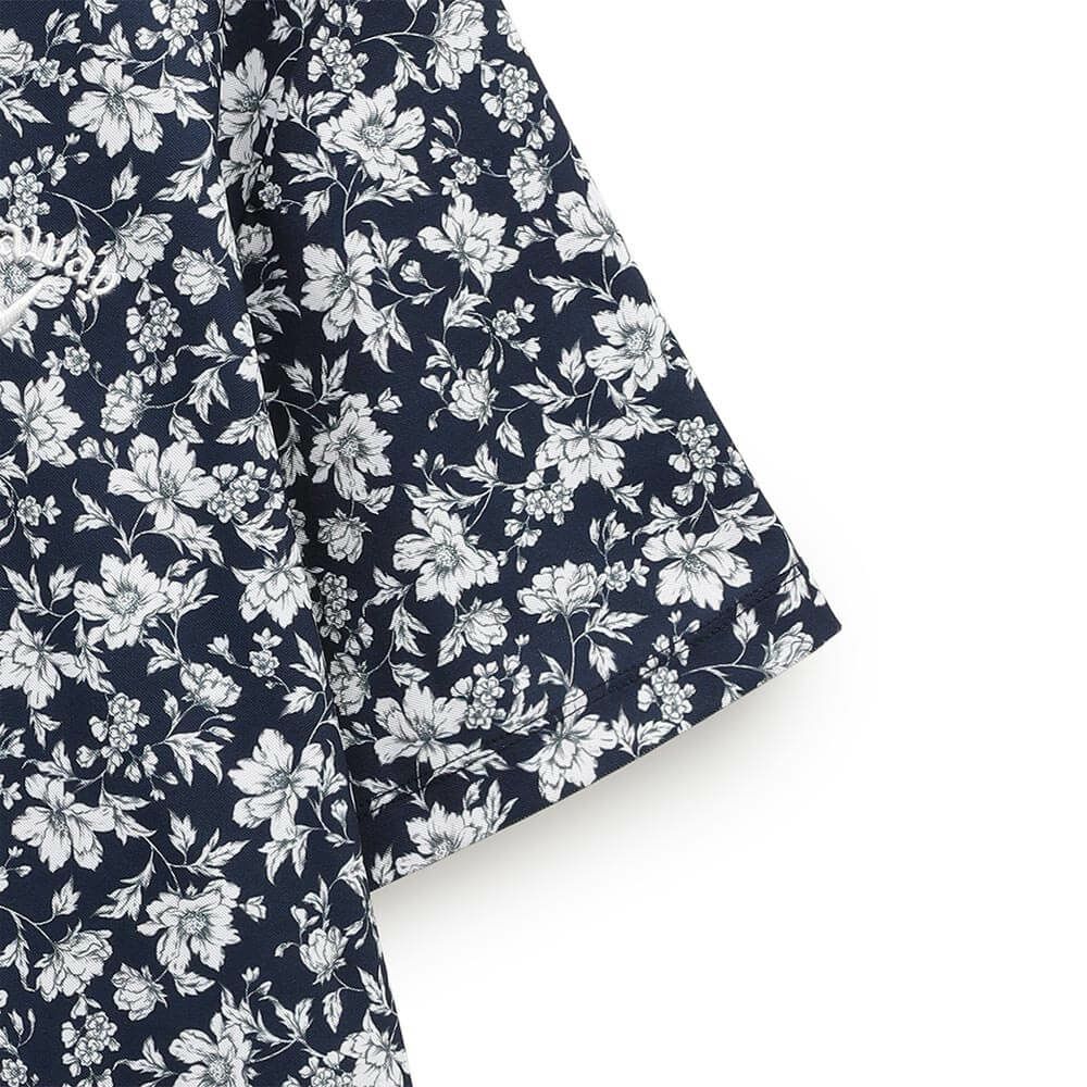 キャロウェイ Callaway　メンズ フラワープリント 半袖 ポロシャツ C25134112　2025年モデル 詳細1