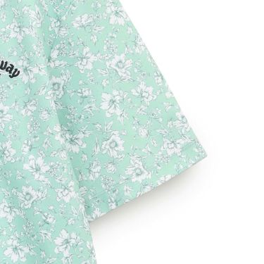 キャロウェイ Callaway　メンズ フラワープリント 半袖 ポロシャツ C25134112　2025年モデル 詳細1