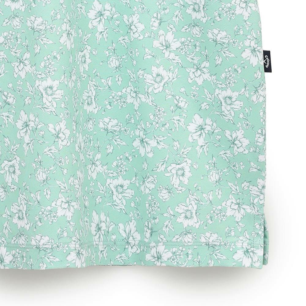 キャロウェイ Callaway　メンズ フラワープリント 半袖 ポロシャツ C25134112　2025年モデル 詳細1