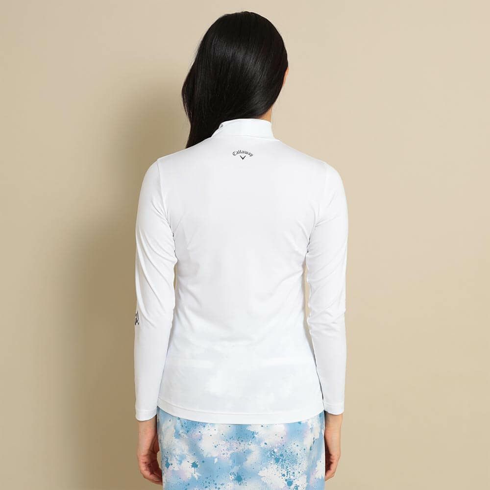キャロウェイ Callaway　レディース クールコア 長袖 ハイネック インナーシャツ C24932200　2025年モデル 詳細1