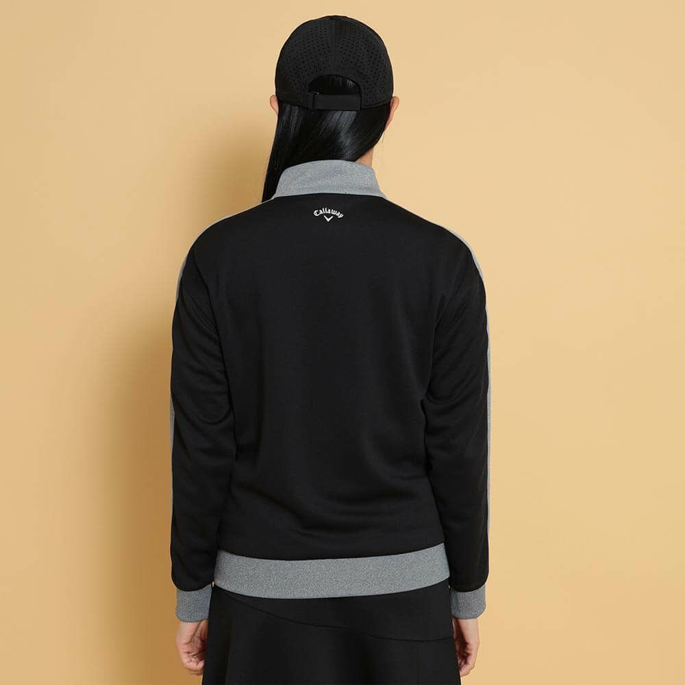 キャロウェイ Callaway　レディース ダブルニット トラック 長袖 ジャケット C25117200　2025年モデル 詳細1