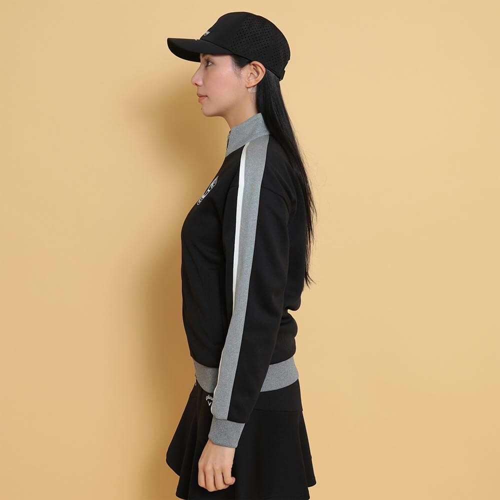 キャロウェイ Callaway　レディース ダブルニット トラック 長袖 ジャケット C25117200　2025年モデル 詳細1