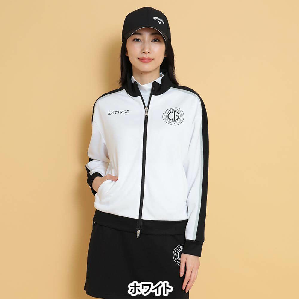キャロウェイ Callaway　レディース ダブルニット トラック 長袖 ジャケット C25117200　2025年モデル 詳細1