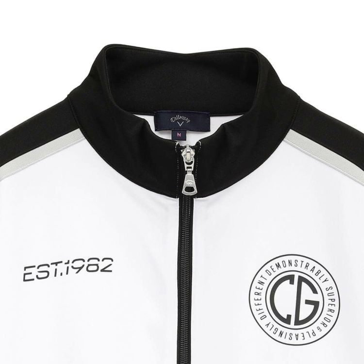 CALLAWAY キャロウェイ 裏地付きニットジャケットLsizeゴルフウェア キャロウェイ Callaway レディース ダブルニット トラック 長袖