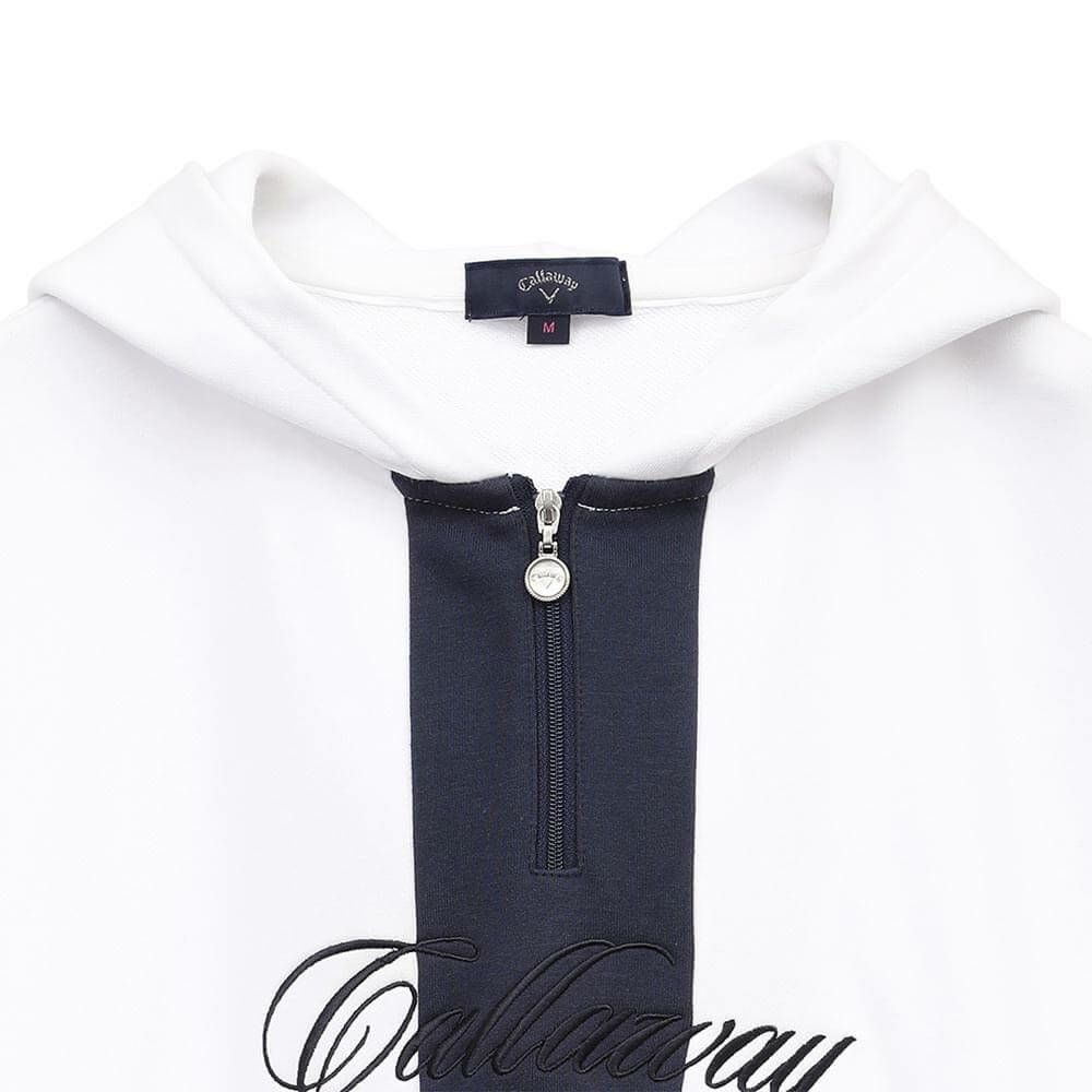 キャロウェイ レディース スウェット パーカー ベスト C25117202　2025年モデル 詳細1