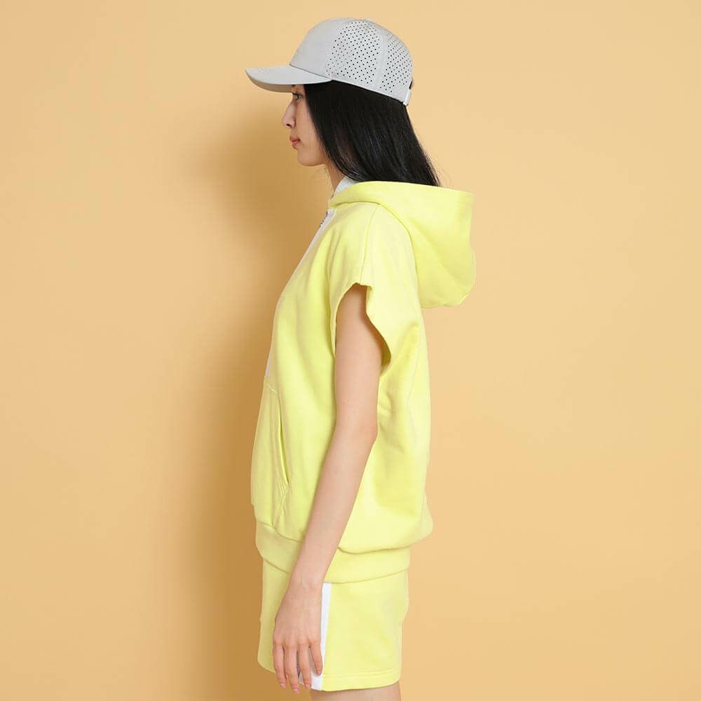 キャロウェイ レディース スウェット パーカー ベスト C25117202　2025年モデル 詳細1