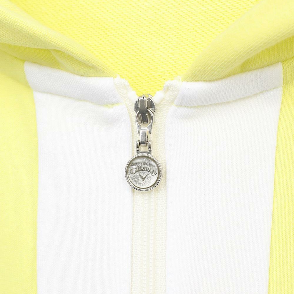 キャロウェイ レディース スウェット パーカー ベスト C25117202　2025年モデル 詳細1