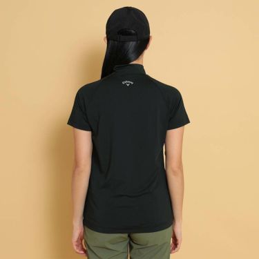 キャロウェイ Callaway　レディース 半袖 モックネックシャツ C25134202　2025年モデル 詳細1