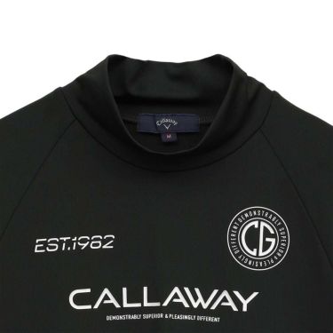 キャロウェイ Callaway　レディース 半袖 モックネックシャツ C25134202　2025年モデル 詳細1