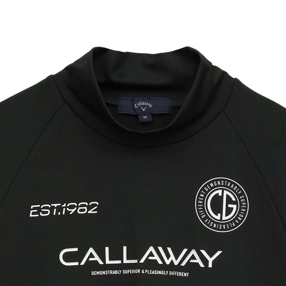 キャロウェイ Callaway　レディース 半袖 モックネックシャツ C25134202　2025年モデル 詳細1