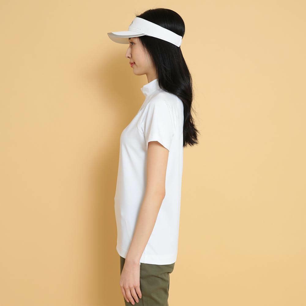 キャロウェイ Callaway　レディース 半袖 モックネックシャツ C25134202　2025年モデル 詳細1