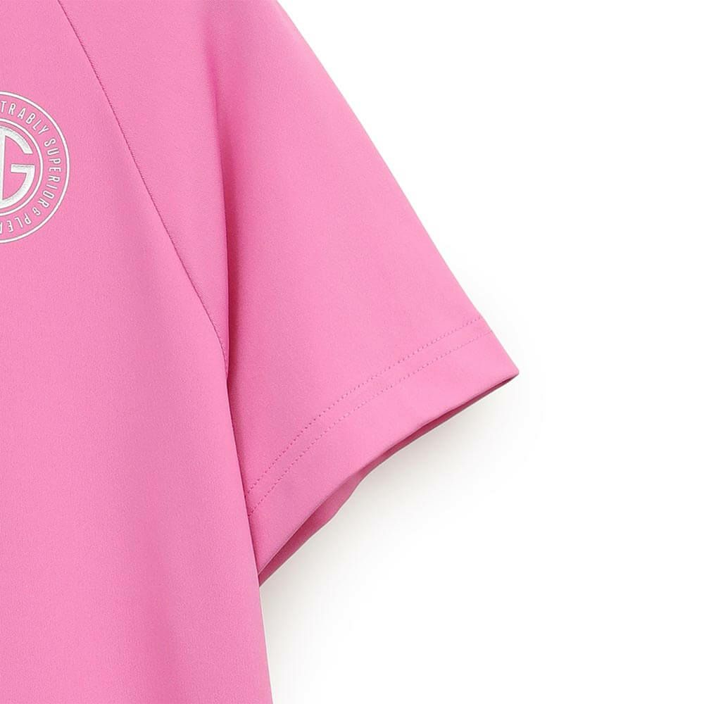 キャロウェイ Callaway　レディース 半袖 モックネックシャツ C25134202　2025年モデル 詳細1